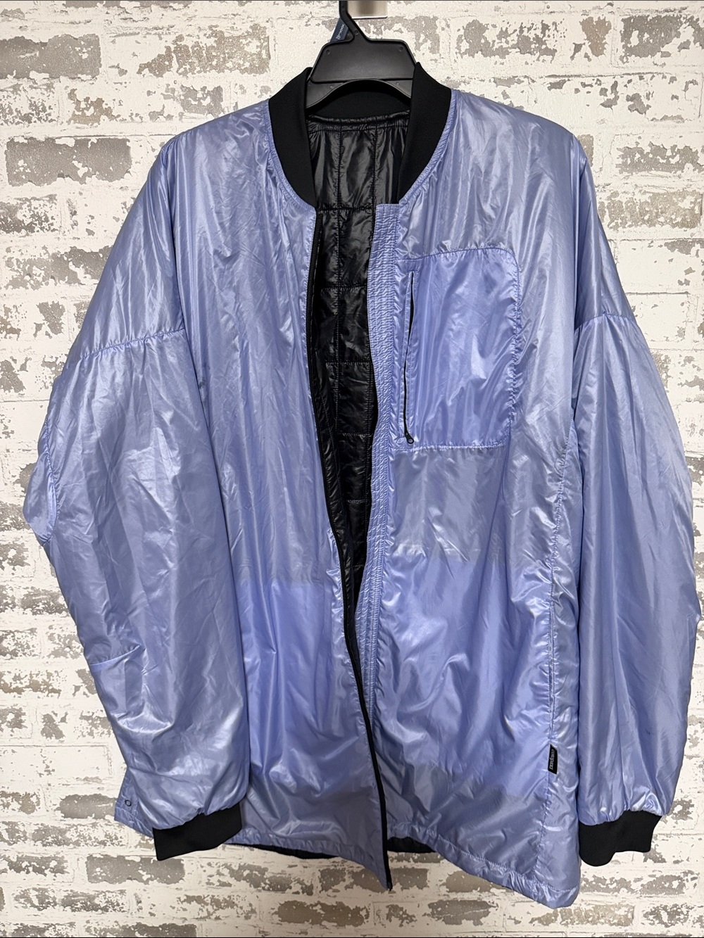 cotopaxi Light Lavender Bomber Jacket with Black Trim xxl men’s xxxl women
